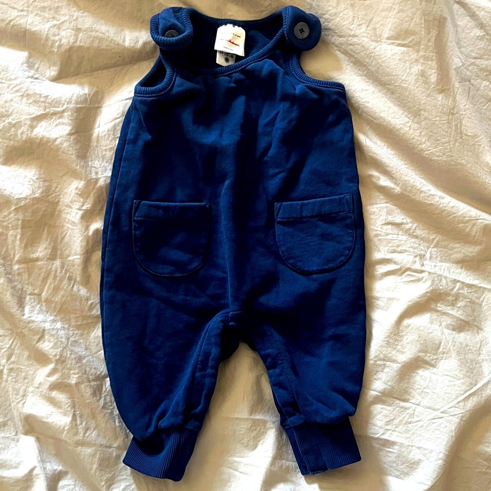 Hanna Andersson Deep Blue Kids Romper